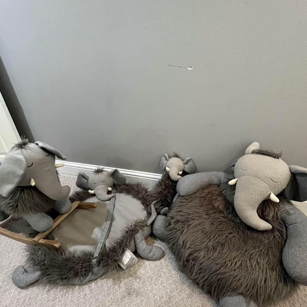 Restoration Hardware Wooly Plush Set